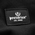 Bluza rozpinana Pretorian "PS 3D black" - czarna