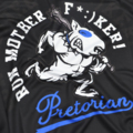 Koszulka sportowa MESH Pretorian "Run motherf*:)ker!"