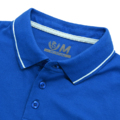 Koszulka polo Pretorian Line "P" 3D - niebieska