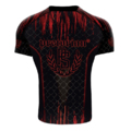 Rashguard short sleeve Pretorian "Red Splash"