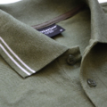 Koszulka polo Pretorian "Logo" wstawki - khaki