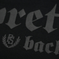 T-shirt Pretorian "Back to classic - black" - black