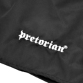 Spodenki poliestrowe Pretorian "Logo" - czarne