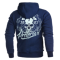 Hoodie Pretorian "No Mercy" - navy blue