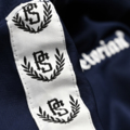 Polyester sweatshirt Pretorian "Logo" - navy blue