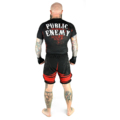 Rashguard short sleeve Pretorian "Public Enemy"