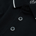 Koszulka polo Pretorian Line "P" 3D - czarna