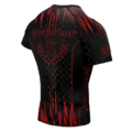 Rashguard short sleeve Pretorian "Red Splash"