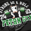 Sport T-shirt MESH Pretorian "Strong as a Bull!"