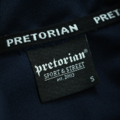 Polyester sweatshirt Pretorian "Shield" - navy blue