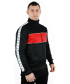 Polyester sweatshirt Pretorian "Shield" - black