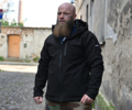 Kurtka softshell Pretorian "No Logo" - czarna