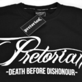 T-shirt Pretorian "Death Before Dishonour" Classic