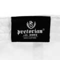 Snapback Pretorian "Logo Black" - white